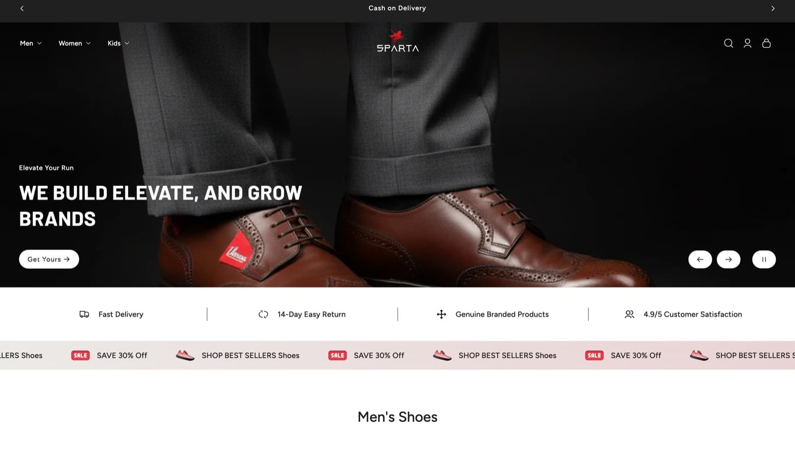 Sparta Store — screenshot 1